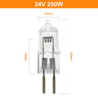 a lâmpada do halogênio da baixa tensão de 24V 250W perla o bulbo de halogênio Shadowless da cirurgia da máquina-instrumento de Crystal Lamp Pin Bulb Projetor