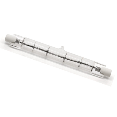 lâmpada linear terminada dobro do halogênio do bulbo de halogênio 118mm de 230V 800W R7s Dimmable