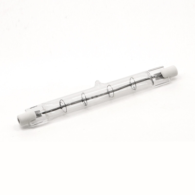 lâmpada linear terminada dobro do halogênio do bulbo de halogênio 118mm de 230V 800W R7s Dimmable