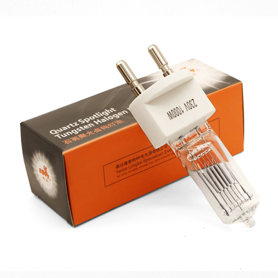 Bulbo de halogênio do tungstênio de quartzo G9.5 lâmpadas de Sstv do estúdio de 1000 watts 230v 117mm