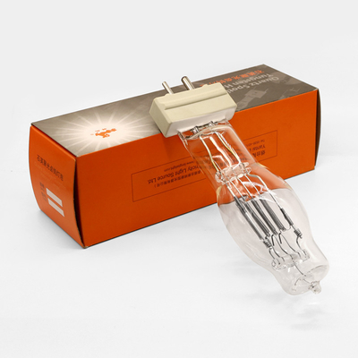 Lâmpada 3200k Marine Searchlight Bulbs With Radiator do halogênio de quartzo de GY16 3000W