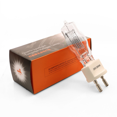 ampola terminada 3200k do halogênio da lâmpada de 230v 2000w G22 única 300Hours