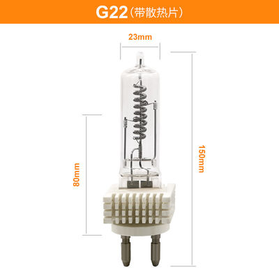 Lâmpada terminada de quartzo da ampola do halogênio de Osram G22 2000w 230v única