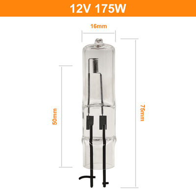 lâmpada do bulbo de halogênio 175W de quartzo 12v G6.35 dentes de Pin Halogen Bulb With Two do Bi de 12 volts