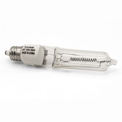Mini Can E11 120v ampolas do halogênio de Dimmable da lâmpada de quartzo de 250 watts