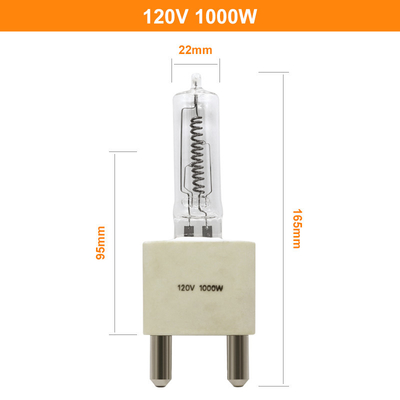 luzes de navegação terminadas da plataforma de Pin Halogen Light Bulb For do Bi de 120V 1000W únicas