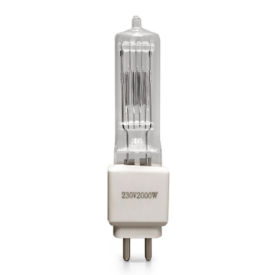 lâmpada G15 G16 G22 G38 do halogênio de 230v 2000w para luzes indicadoras da câmera