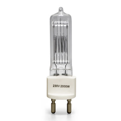 230v 2000 bases da lâmpada da ampola G22 de quartzo do watt