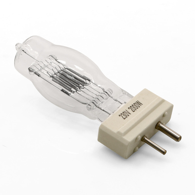 Ampolas do halogênio do tungstênio de quartzo da lâmpada do Ge Cp43 230v 2000w Gy16