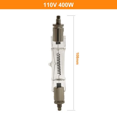 base terminada dobro 108mm das ampolas SFC do trem do bulbo do halogênio do tungstênio de 110v 400w