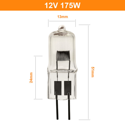 100w 78mm 50w bulbo de halogênio de quartzo de 55 watts com pinos 2 para a luz de pista de decolagem da alta intensidade