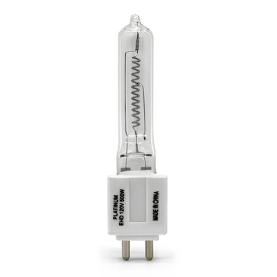 o bulbo de quartzo de 500 watts 120V conduziu estúdio terminado da fase da lâmpada do halogênio da substituição o único