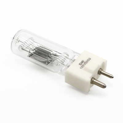 100V 500 lâmpada do halogênio do microscópio do instrumento ótico dos lúmens G22 do halogênio de quartzo do watt