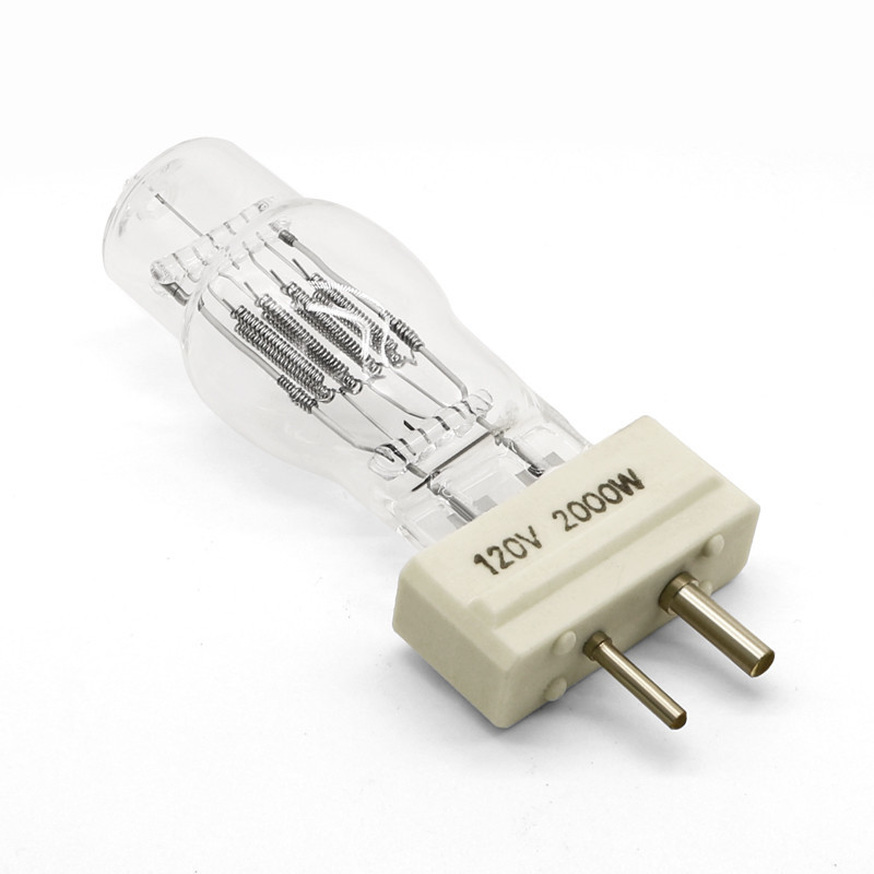 Luz varrendo do projetor do navio do estúdio da lâmpada de halogênio de tungstênio de quartzo de GY16 2000Watt 120V